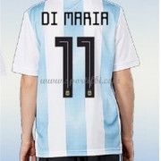 Argentine Enfant Coupe du monde 2018 Di Maria 11 Maillot Domicile Pas Cher..